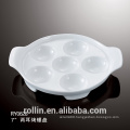 porcelain escargot tray